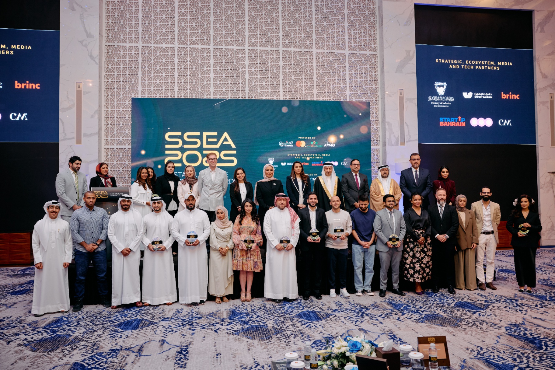 SSEA 2025 — Winners & Partners on stage